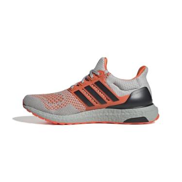 Imagem de adidas Ultraboost 1.0 Tênis masculino, Preto/Laranja Impacto/Cinza, 40