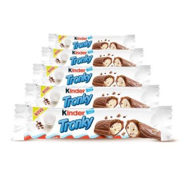 Imagem de Chocolate Kinder Tronky, 5 Pacotes de 18g