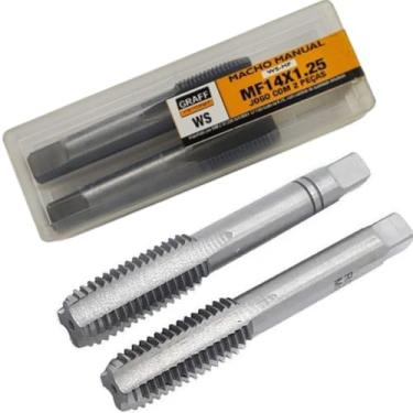 Imagem de Macho Manual Aço Liga Ws-m M14 X 1,25 Jogo - 2 Peças