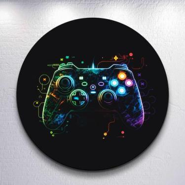 Imagem de Painel Video Games Jogos Diversos Capa Grande e Mini Redondoda Estampa