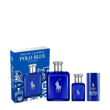 Imagem de Kit Ralph Lauren Polo Blue Masculino - Eau de Toilette 125ml + 40ml + 