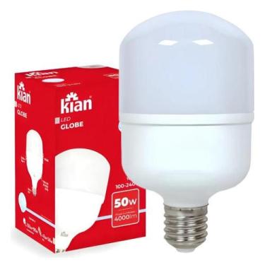 Imagem de Lâmpada Led Bivolt Globe 50W Fluxo Luminoso 4000m - Kian