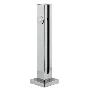 Imagem de Kit 10 Torre Guarda Corpo Coluna Pinça Inox 30cm Para Vidro