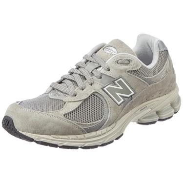 Imagem de New Balance 2002R - Cinza, Cinza/cinza, 8 Women/6.5 Men