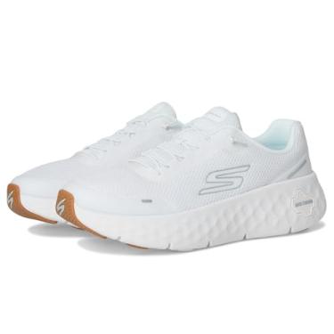 Imagem de Skechers Tênis feminino Go Walk Max Amortecimento Flex, Branco/Prata, 37
