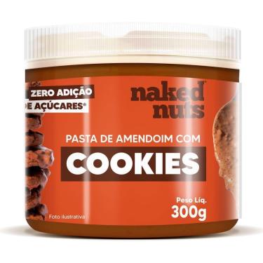 Imagem de Pasta de Amendoim - 300g Cookies - Naked Nuts-Masculino