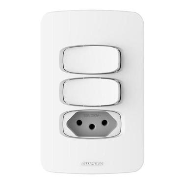 Imagem de Conjunto 2 Paralelos + 1 Tomada 20A - Alumbra Gracia - G017