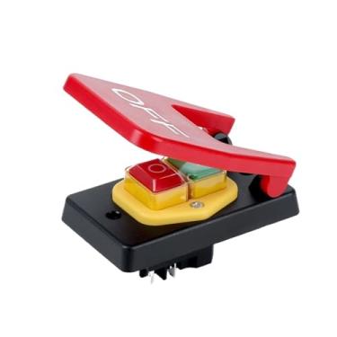 Imagem de Botão de pressão de marcação, painel grande, interruptor eletromagnético, liga/desliga, controle de energia industrial, proteção sob tensão YCZ3-BD