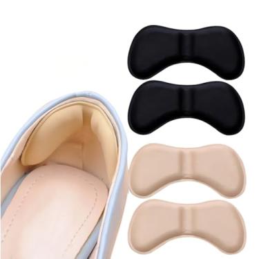 Imagem de Kit 4 (2 Pares Protetor Proteção Calcanhar Adesivo Palmilha