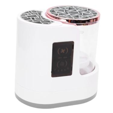 Imagem de TARSHYRY Limpador de Escova de Maquiagem Elétrico, Secador de Escova Automático Com Cilindro de Limpeza Separável e Corpo Transparente, para Uso Doméstico Alimentado por USB (Branca)