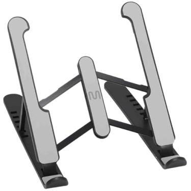 Imagem de Suporte de Notebook Regulável Haste Em Aluminio Preto Multi - AC439