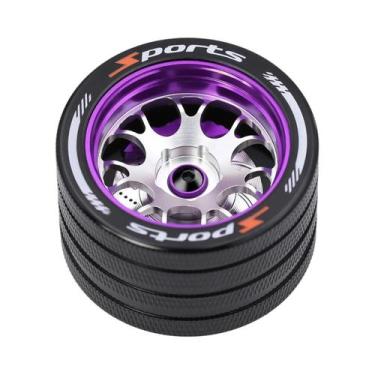 Imagem de Volante De Controle Remoto Metálico Para Sanwa Futaba Flysky, Volante 