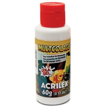 Imagem de Multcolage Cola Gel 60g Acrilex - 18160, BRANCA