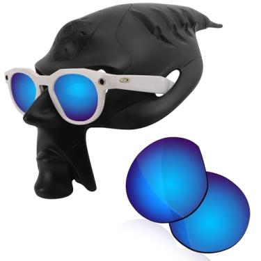 Imagem de RockShell Lentes polarizadas de substituição para óculos de sol Oakley Meta HSTN OW8002 51 mm Smart Glasses - Azul gelo