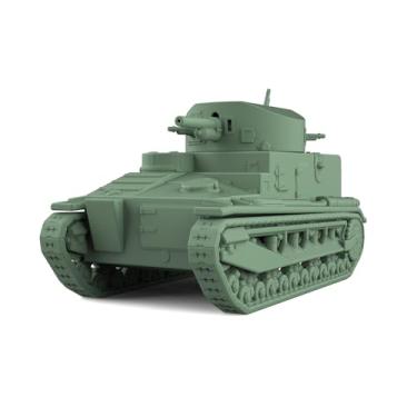 Imagem de MRY-SFW Kit de modelo militar 1/700 British Vickers Mk.I Tanque médio