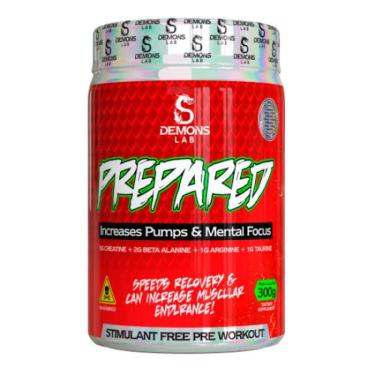 Imagem de Pre Treino Prepared 300g Exotic Fruit - Demons Lab-Unissex