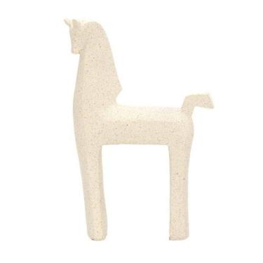 Imagem de Escultura Cavalo Em Poliresina 23X15,5X4,5Cm 19035 Mart