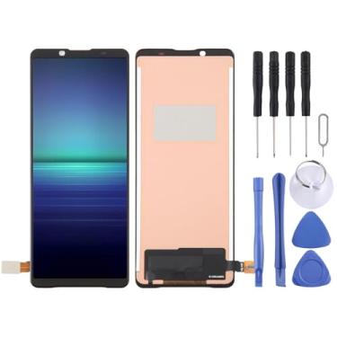 Imagem de Hiregolish Peças de reparo de tela LCD para celular para Sony Xperia 5 II TFT tela LCD com digitalizador conjunto completo com kits de reparo