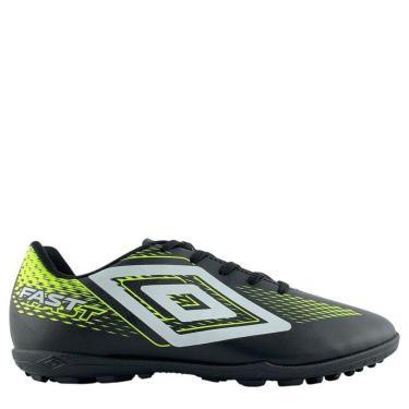 Imagem de Chuteira Umbro Fast II Society Masculino mescla Preto U01FB00389-Masculino