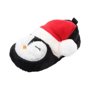 Imagem de Sapatos De Bebê Fofos De Papai Noel Para Meninos E Meninas, Primeiros 