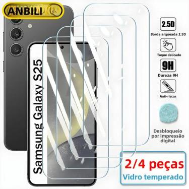 Imagem de Protetor De Tela De Vidro Temperado Transparente Para Samsung Galaxy S