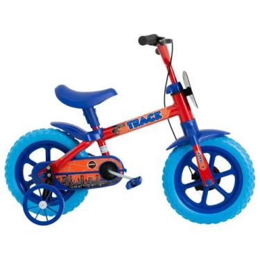 Imagem de Bicicleta Aro 12 Track Arco Íris Vermelho/Azul TK3 - TK3 Track, 12", V