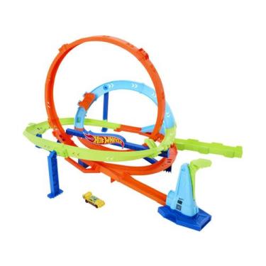 Imagem de Hot Wheels Pista Action Desafio Extremo Ciclone HTK16 Mattel