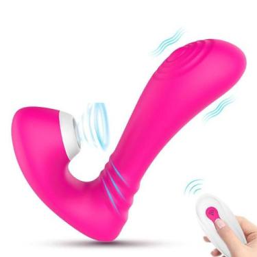 Imagem de Vibrador Ponto G Sugador Chupador De Clitóris Clitoriano Top - Vbrante