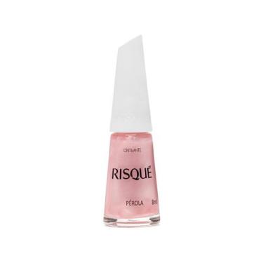 Imagem de Esmalte Cintilante Perola 8ml - Risqué - Risque, Rosa, 8ml