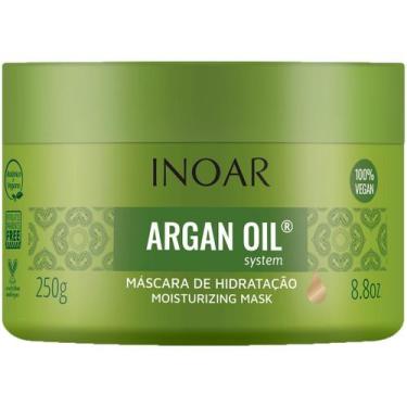 Imagem de Mascara de Hidratação Argan Oil 250G Inoar, 250g
