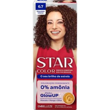 Imagem de Coloração Creme Chocolate Intenso 6.7 Mini Kit Novex Sem Amônia Cobertura de Brancos