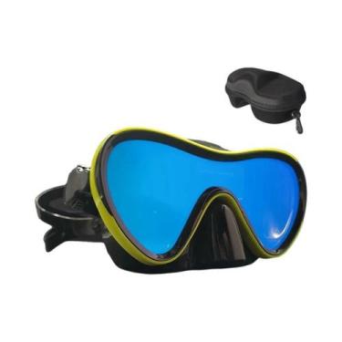 Imagem de Máscara De Mergulho Com Vidro Temperado E Proteção UV, Óculos De Mergu