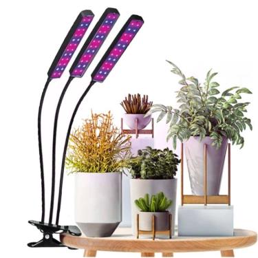 Imagem de Lampada Luminaria Cultivo Plantas Interno Temporizador Luz UV Ultravioleta Grow Indoor...