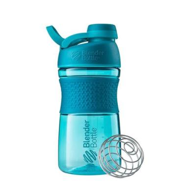 Imagem de Coqueteleira Blender Bottle SportMixer Twist 20Oz/590ml, Verde Agua