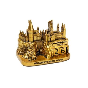 Imagem de Calendário de Mesa Imaginarium Harry Potter Castelo Hogwarts Permanente em Resina 13,5c...