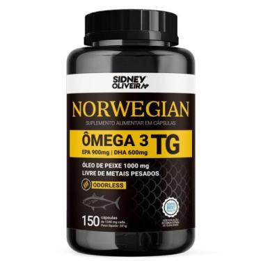 Imagem de Ômega 3 Tg Odorless 1000 mg 150 Cápsulas SIDNEY OLIVEIRA
