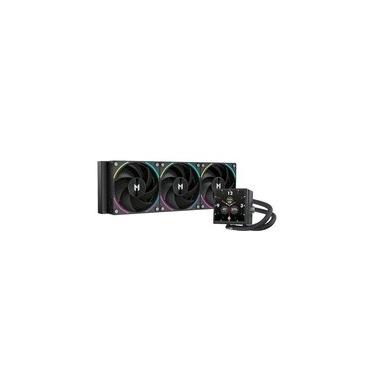 Imagem de Water Cooler MACH1 APEX, ARGB, 360mm, com Tela LCD, AMD e Intel, Preto - AV360BK