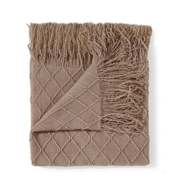 Imagem de Manta Decorativa Dohler Medina Castanho 150 x 210cm - Döhler