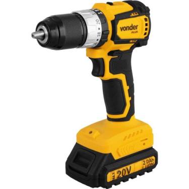 Imagem de Parafusadeira Furadeira Vonder 20 V Bivolt 3 Funções 2 Velocidades Com