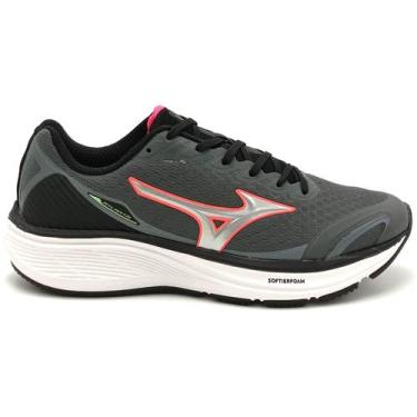 Imagem de Tênis Feminino Mizuno Atlantis, Cinza escuro rosa, 35