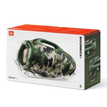 Imagem de Caixa De Som Bluetooth Jbl Boombox 4 Camuflada