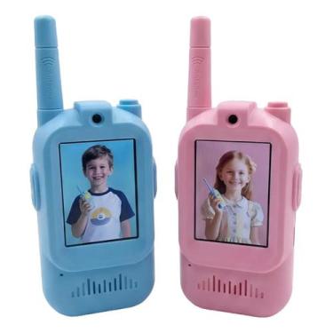 Imagem de Walkie Talkie Infantil Com Chamada De Vídeo Bate Papo 200m - Sem marca