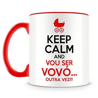 Imagem de Caneca Keep Calm Vou Ser Vovó Outra Vez