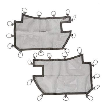 Imagem de Rugged Ridge Kit de tampa de porta de tubo 13579.50, frontal, par, preto; Jeep Wrangler JK/JKU 07-18