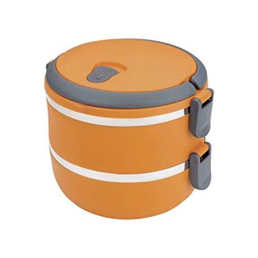 Imagem de Marmita lunch Box Euro LB1234-LR Laranja