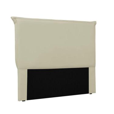 Imagem de Cabeceira Garden Cama Box King 195 Cm Corino Bege
