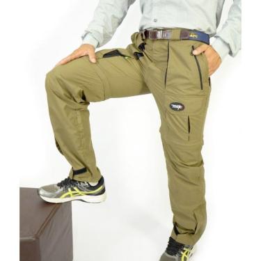 Imagem de Calça de Pesca MTK Amazon vira Bermuda Caqui