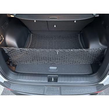 Imagem de Envelope + rede de carga elástica para porta-malas automotivo para Hyundai Tucson 2022 - organizador de porta-malas premium e armazenamento - rede de bagagem para crossover - melhor organizador de carro para Hyundai Tucson