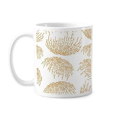 Imagem de Caneca de outono branca cultura japonesa cerâmica cerâmica xícara de café louça