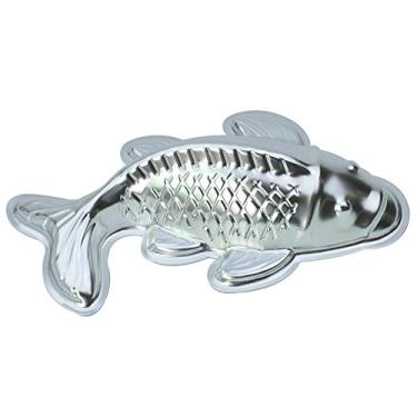 Imagem de wotoy Forma de Alumínio Antiaderente para Bolo de Peixe, 25,4 cm